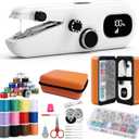 Handheld Sewing Machine, Portable Mini Sewing Machine for Beginners & Adults - Smart LCD Screen, USB-C Fast Charge, 3-Speed Control & Complete Sewing Kit for Home DIY, Fabric Repair and Crafts