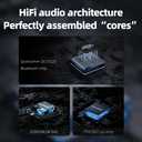 FiiO BR13 HiFi Bluetooth 5.1 Music Receiver Long Range Bluetooth Adapter with USB DAC, LDAC/aptX Low Latency, OLED Display & RCA Optical Coaxial Output for Home Stereo,PC/TV