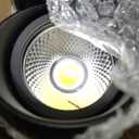 SUNVIE 30W Spot Lights Outdoor 5000K Dusk to Dawn Flag Pole Light 120V Plug in Landscape Spotlight with Photocell Sensor Ultra Bright Bullet LED Spotlight for Yard Garden Tree Statue