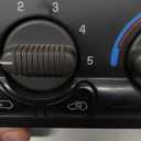 Front Climate Control Module Panel for GMC Sierra Chevy Silverado 1999-2002 599-266/15054697/ 15753264/19244873/ 9361355 Heater A/C Control Switch Air Conditioning Climate Control Module