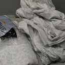 Floral Sheets - Grey Floral Bed Sheet Set - 1 Flat, 1 Fitted & 2 Pillowcases w/ Deep Pockets - Comfy, Wrinkle & Fade Free - Boho Botanical Bedding - Ultra-Soft, Breathable & Cooling - Queen Size (20 - Gray Ferns)