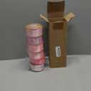 Lyrow 200 Yards Pink Satin Ribbon 1.5 Inch 6 Rolls Double Face Multicolor Ribbon for Gift Wrapping Flower Bouquet Bows DIY Crafts Birthday Party Decorations