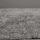 Yimobra Bathroom Rugs Non Slip Washable 32x20, Ultra Soft and Water Absorbent Bath Mats, Plush Fluffy Shower Mat Outside, Microfiber Thick Matts for Bathroom Floor/Tub, Light Gray and White