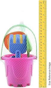 Beach Bucket Toy Set Pink Color