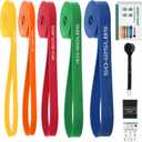 Resistance Bands,Exercise Bands,Workout Bands,Resistance Bands Set for Legs,Pull Up Bands,Stretch Bands for Exercise,Muscle Training, Physical Therapy, Shape Body, Men Women