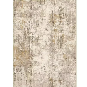  Brown/Gray 6 ft. x 9 ft. Modern Abstract Area Rug