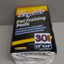 Dogcator Charcoal Dog Pee Pads Extra Large 28“x34”, Puppy Pads XL 30 Count, Potty Pads for Dogs, Disposable Urine Bed Pads for Odor Control, XL Piddle Underpads, Training Liners for Housebreaking