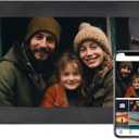 10.1inch Uhale Digital Picture Frame WiFi Slideshow Digital Photo Frame, 1280800IPS HD Touch Screen Picture Frame16GBAutomatic Rotation,Send Photos and Videos via Uhale APP Anywhere Best Gift (Light black)