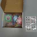 Nano Tape Bubble Kit, Color Double Sided Tape Elastic Bubbles DIY Craft Kit, Squishy Ball, Party Favors and Fidget Toys for Girls, Boys, Kids,Christmas Stocking Stuffers, 5PCS