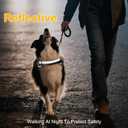 Waterproof AirTag Dog Harness, No-Pull Dog Harness with Airtag Holder, Reflective Adjustable Dog Vest Harness with Apple Air Tag Case, Material- Durable Harness for Small Medium Large Dogs (Black, S)