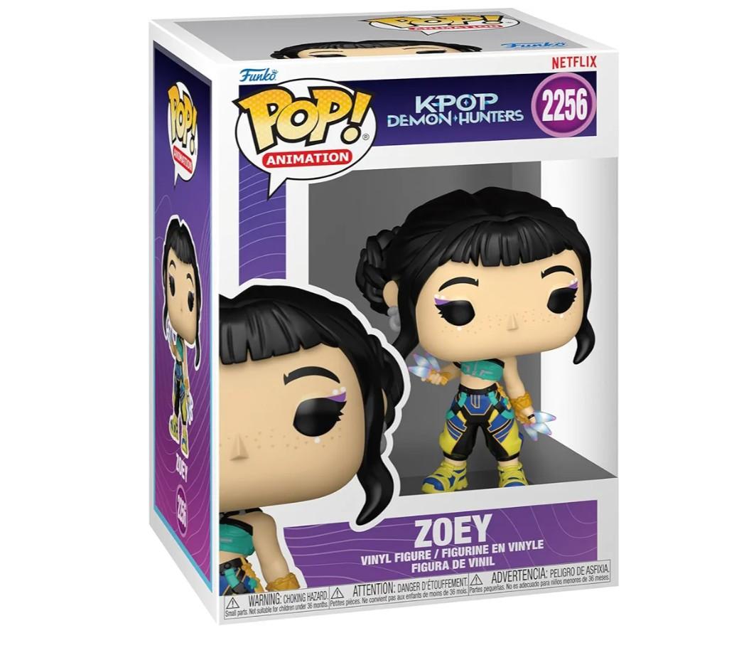 Funko Pop! Animation: Kpop Demon Hunters - Zoey - Collectable Vinyl Figure - Gift Idea - Official Merchandise - Toys for Kids & Adults - TV Fans - Model Figure for Collectors