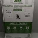 Jeep Unlimited Reversible Handle Stroller, Grey Tweed