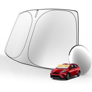 Windshield Sunshade for Toyota Prius C 2012-2019 Accessories Front Window Sun Shade Custom Sunscreen Double Layers Design