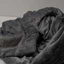 Bedsure GentleSoft Sherpa Fleece Blankets King Size for Bed - Thick and Warm Throw for Women and Men, Soft Fuzzy Plush King Blanket for Winter, Grey, 108x90 Inches