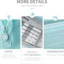 HVOMO Pencil Case Large Capacity Pencil Pouch Handheld Pen Bag Cosmetic Gift for Office School Teen Girl Boy Men Women Adult (Purple)