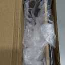 Napkin Holder for Table, Metal and Wood Napkin Holder, Weighted Napkin Holders for Paper Napkins, for Kitchen Counter, Dining Table (Black)