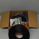256FT Drip Irrigation System Kit, 163pc Automatic Garden Watering Misting System for Greenhouse, Yard, Lawn, Plant
