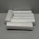 Plasticplace 56 Gallon Trash Bags - Clear High Density Garbage Bags - Heavy Duty, Scent-Free, Large Trash Can Liners for Kitchen, Commercial, & Garden Use 16 Microns, Leak-Proof, 43" x 48" (150 Count)