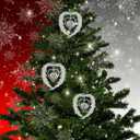 8 x Angel Wing Memorial Christmas Ornaments, Remembrance Sympathy Gifts,Your Wings were Ready But My Heart were Not Ornament for Xmas Tree,in Memory of Loved one Gifts for Loss of Loved one