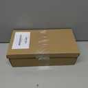 Slingback Mesh Mule Heels for Women with 3.75 Inches Heel (10, White)