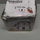 Cabilock Tea Kettle for Stove Top Stainless Steel Tea Kettle Stovetop Whistling Teakettle Teapot with Handle Coffee Kettle for Home Restaurant Hotel Orange