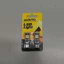 AUXITO 912 921 LED Bulb for Backup Light Reverse Lights High Power 2835 15-SMD Chipsets Error Free T15 906 922 W16W Bulbs, 6000K White, Exterior Light Bulbs (Upgraded, Pack of 2)