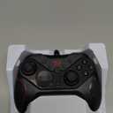 Redragon G710 Wired Gaming Controller - Dual Vibration Motors, Rapid Trigger, Ergonomic Design, 4 Programmable Keys, Customizable Macros, Adjustable Joystick Heights - Work for PC & Android & NS