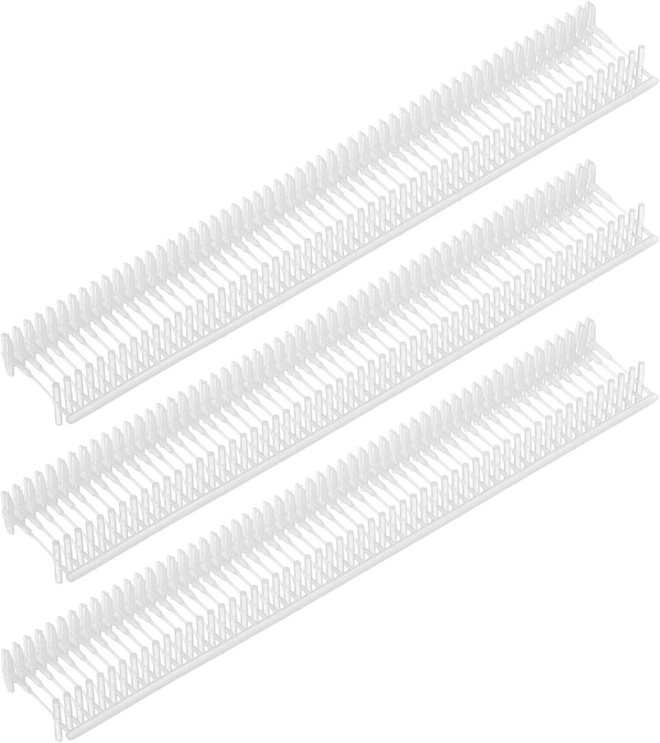 uxcell 5000pcs Standard Tagging Gun Fasteners 8mm Tagging Barbs Pins PP Plastic Tag for Price Tagging Gun, Clothing Tags Gun Attachments for Clothes Bag Fabric, White