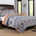 Barefoot Bungalow Medina Quilt Set, 3-Piece King/Cal King, Saffron,GL-1510JMSK