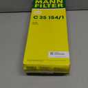 Mann Filter C 35 154/1 Engine Air Filter Replacement With Prefilter Compatible With Audi & Volkswagen (Replaces VW GROUP (AUDI/SEAT/SKODA/VW) 1K0 129 620 E)