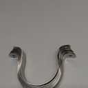 10 Pcs 3inch Rigid Pipe Strap,Two Hole Stainless Steel Strap U Bracket, Widened Tube Strap Tension Clip Assortment Kit Heavy Duty Pipe Clamp for Pipe Fixing（90mm）