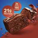 Pure Protein Chocolate Deluxe Protein Bars 21g Protein, 3g Sugar, 190 Calories (12 count) Low Sugar* High Protein Snack - Gluten Free - Perfect for a Healthy Snack (EXP 04/01/27)