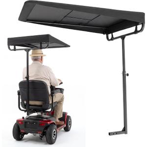 Sunshade Canopy for Mobility Scooters, 39" x 27", Black