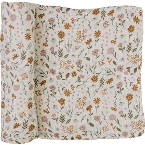 Mebie Baby Muslin Swaddle (Meadow Floral)