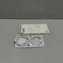 For MagSafe Charger: Magnetic Wireless Charging Pad for iPhone 17 16 15 14 13 12 Series & AirPods 4-2 Pro, Strong Magnet, Aluminum Alloy, USB-C/A Ports, Ultra-Thin & Portable, Ideal for Desk & Bedside (White)