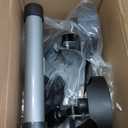 Sweetcrispy Mini Stair Steppers with Resistance Bands for Exercise at Home, Portable Exercise Twist Stepper Machine for Full Body Workout, 300LBS Capacity (Sliver Pro)