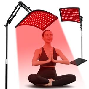 Viconor Red Light Therapy for Face and Body, Red Infrared Light Therapy Lamp with Stand Led 660nm & 850nm Infrared Light Device for Body
