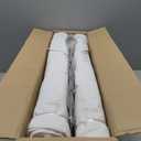 6pcs Teepee Tents Set with Markeable Small Blackboards and 10FT String Lights, Foldable Indoor Outdoor Play Teepee Tent for Girls & Boys, for Birthday Party Boho Sleepovers Party (White)