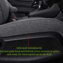 Coverdream CRV Seat Covers Custom Fit for 2017-2021 2022 Honda CRV LX,EX,SE,EX-L,Touring,Hybrid,Fully Covered,Airbag Compatible UV Resistant Polyester Car Seat Protector(Full Set,Gray)