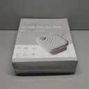 LUBBYGIM New Collapsible Foot Spa Bath with Heat, Foldable Foot Bath Massager with Bubble, Red Light, 6 Shiatsu Massage Rollers, Foot Soaking Tub with Temperature Control for Soft Feet & Relax, Gray