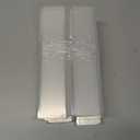 Kathfly 15 Pack Clear Acrylic Cubicle Name Plate Holders for Office, 8.5" Wide x 2" High x 1/2" Deep, Glass Wall Name Plate Holder Plastic Sign Tag Display Stand for Office Table Business Conference