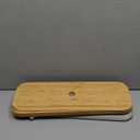 LONBET Toilet Paper Storage for 12 Rolls, Stackable & Foldable - The Ultimate Bathroom Organizer - Waterproof Basket with Bamboo Lid - Elegant Toilet Paper Storage Holder, Light Gray