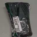 Airplane Foot Hammock, No Collapse Foot Rest for Plane Travel with Extended Adjustment Strap, Portable Desk Foot Hammock with Thickened Foam, Foot Sling Travel Essentials to Relax Your Feet (1 Pc Black)