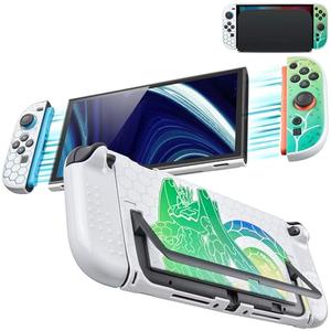 Slim Dock-Friendly Hard Shell Protective case for Switch 2 (2025), White, Compatible with Joy-con, Anti-Fingerprint, Precise Cutouts, Travel-Friendly