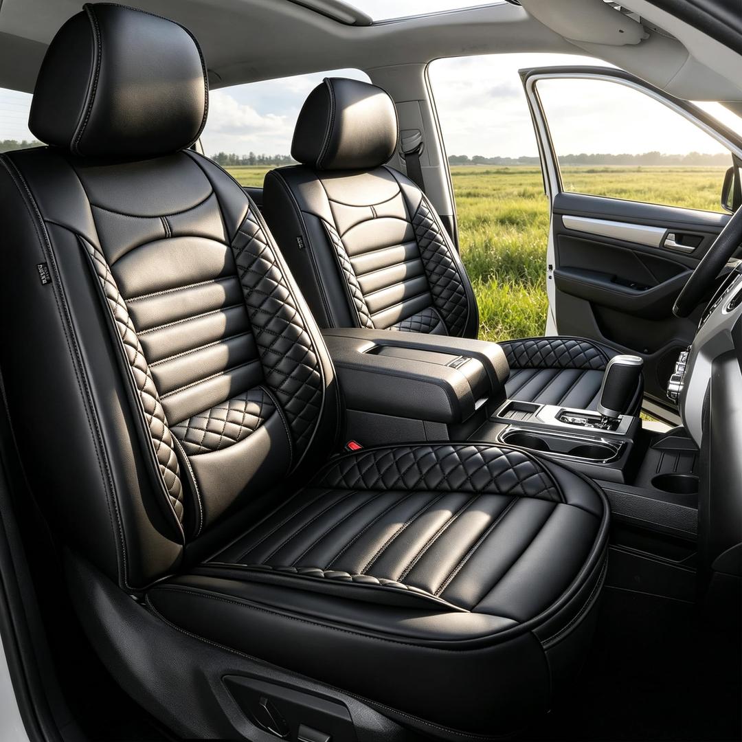 AOMSAZTO Fit for Toyota Tundra Seat Covers 2014-2021 Full Set 5 Seats