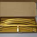 Hemmotop Metal Arch Backdrop Stand, Gold, Set of 3, 6FT, 5FT, 4FT