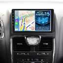 [4+64G] Upgrade Radio for Dodge Grand Caravan 2011-2020 & for Chrysler Grand Voyager 2011-2015 - 9 inch IPS Touchscreen Android Stereo - AI DSP, Carplay & Android Auto, Custom Homepage + Backup Camera