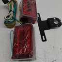 LIMICAR Trailer Lights LED Kit, 6" Boat Trailer Lights LED Submersible Kit, Boat & Utility Trailer Kit w/25ft Wiring