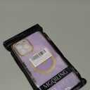 MGQILING Compatible with iPhone 12 Pro Max Magnetic Glitter Case-6.7 Inch, Luxury Love Heart Pattern Plating Case, Compatible with MagSafe for Women Girls Shockproof Back Cover-Light Purple