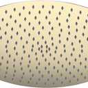 16 Inch Rainfall Shower Head, BSTIIU Stainless Steel Round Shower Head, Extra Large Ceiling Mount Shower Heads, Brushed Gold